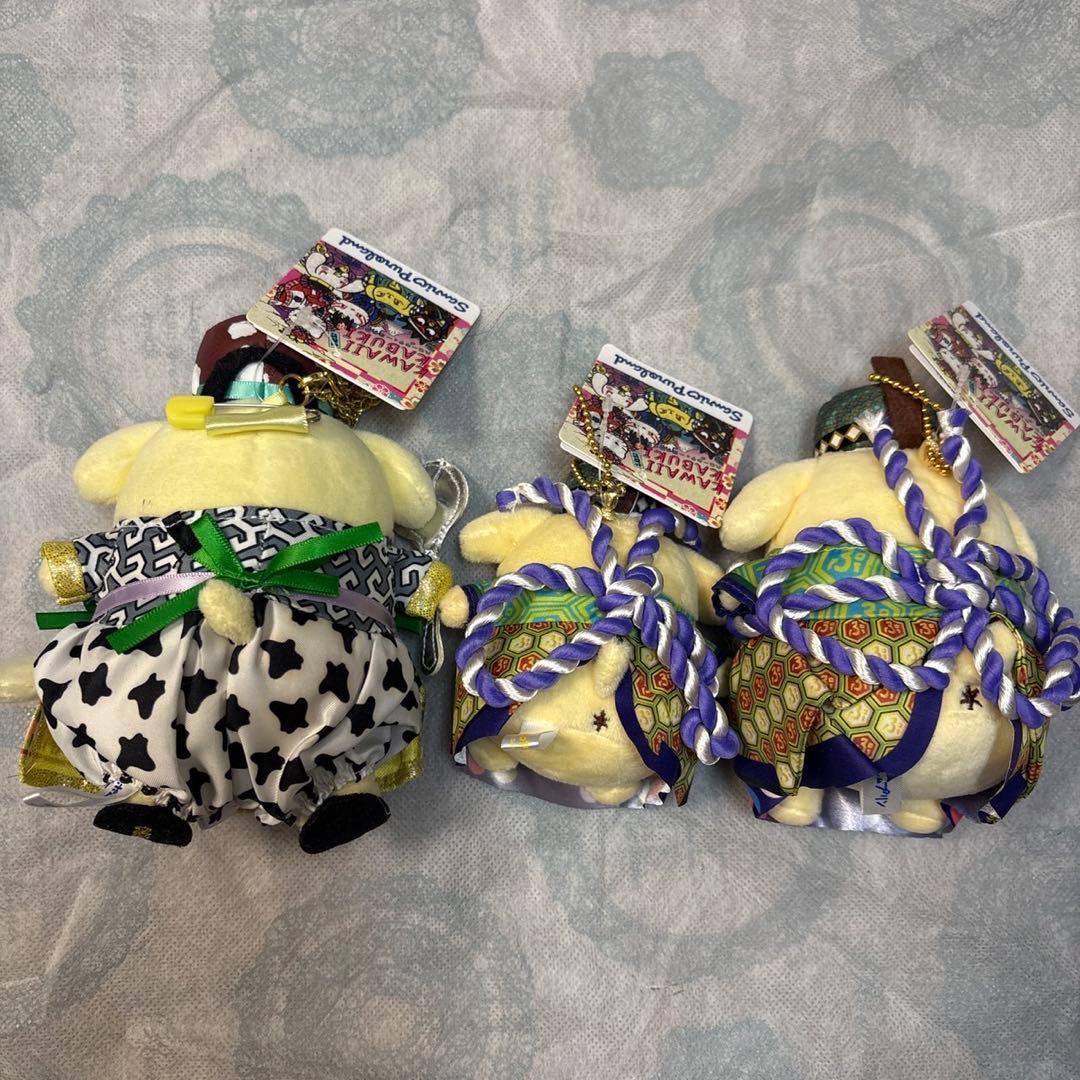 セール‼️【新品・タグ付】サンリオ ポムポムプリン　KAWAII歌舞伎 マスコット