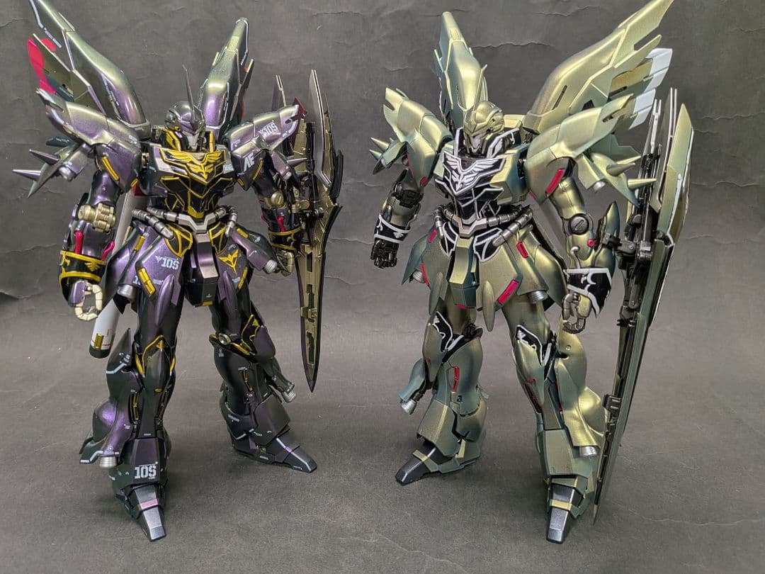 MGシナンジュ オリジナルカラー２個セット全塗装完成品