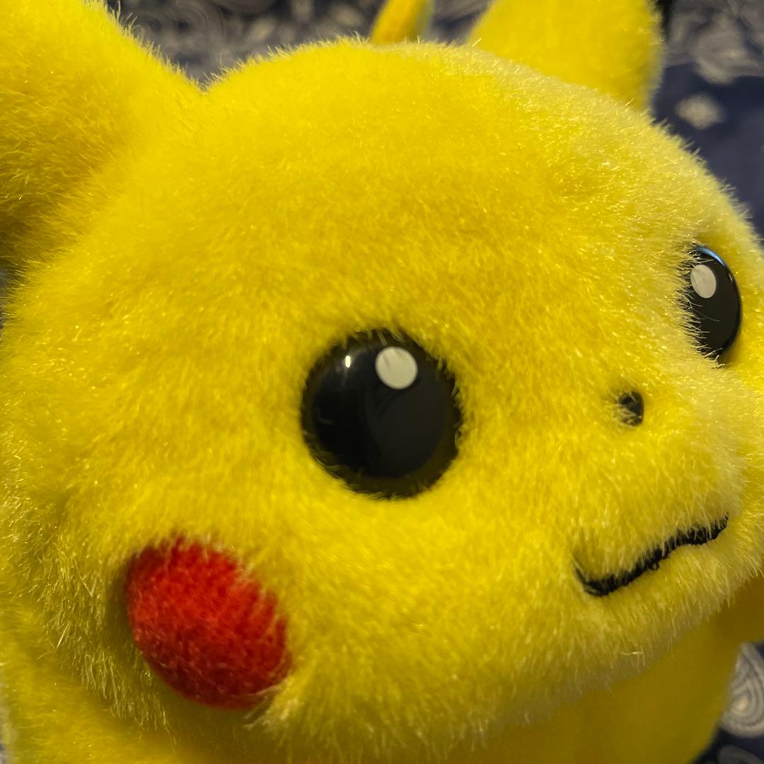 初期ピカチュウ　ぬいぐるみ　タグ良好　ぽっちゃり顔♪おまけ付き！