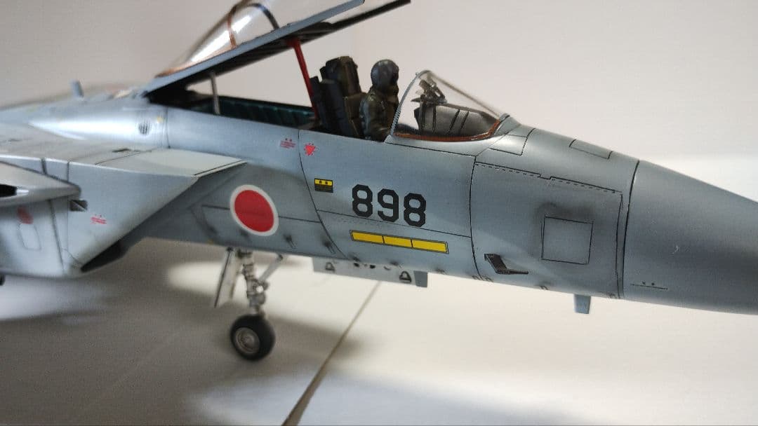 プラモデル完成機　1/48　航空自衛隊 F-15J イーグル