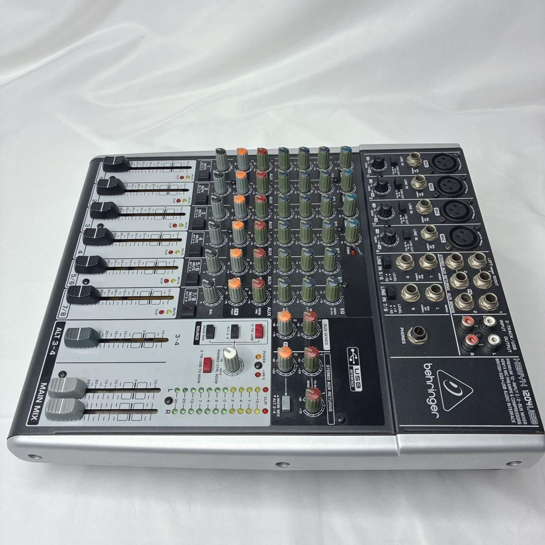 【作動確認済】behringer XENYX 1204USB アナログミキサー