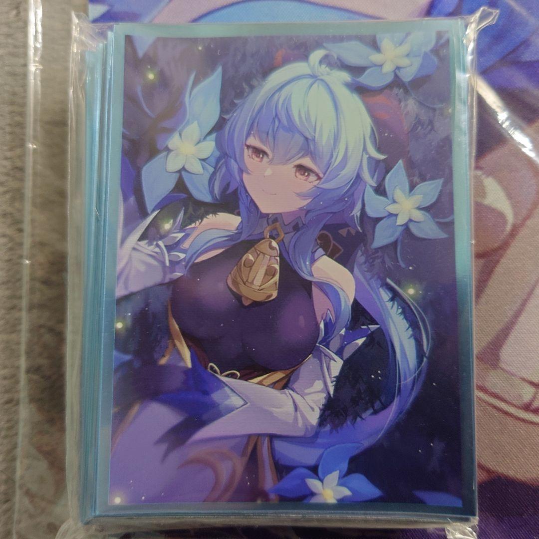 β1 原神 鈴&花優しい笑顔 甘雨 スリーブ&プレイマット