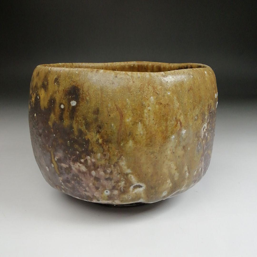 Ｓ８９７　茶碗　『信楽焼』『銘　みのり』『小河得斎』　共箱　抹茶碗　茶道具