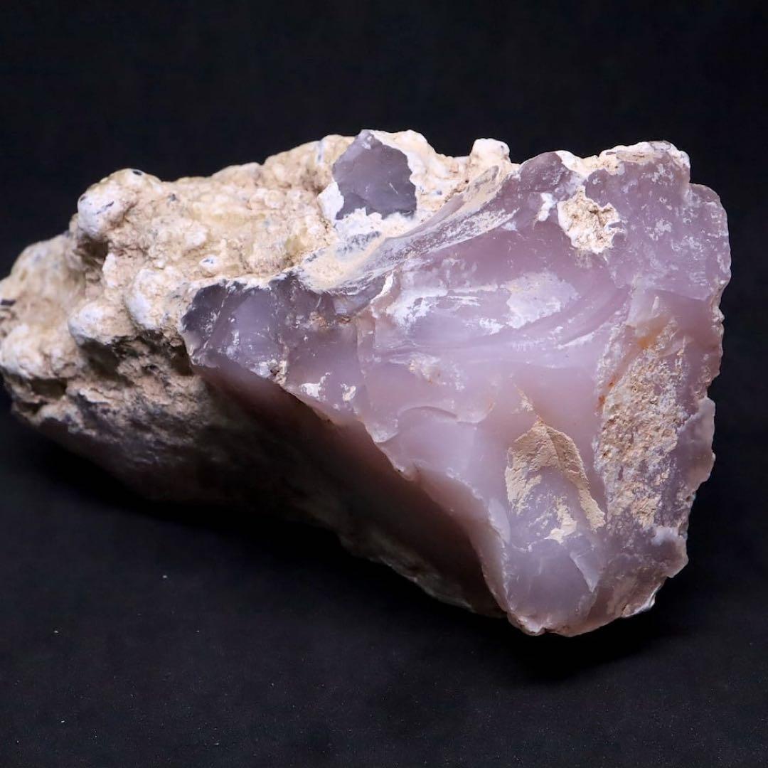 リムキャスト 珪化木 ピンクカルセドニー 499g LM011 天然石 原石