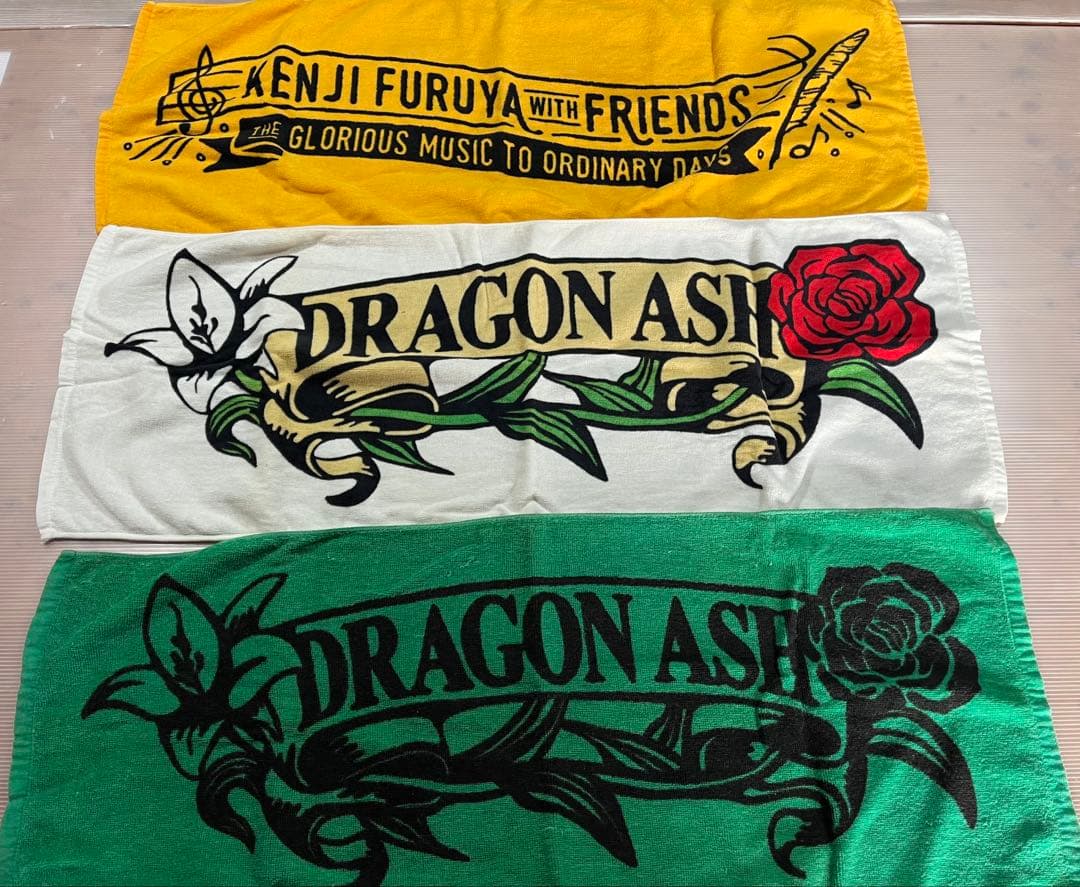 Dragon Ash KENJI FURUYA タオル５枚セット