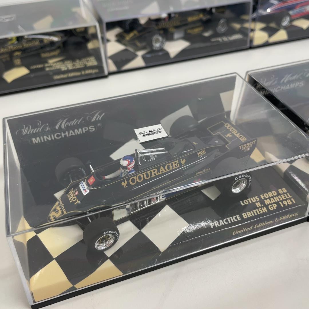 MINICHAMPS Lotus ミニカー 1:43スケール 5個まとめ