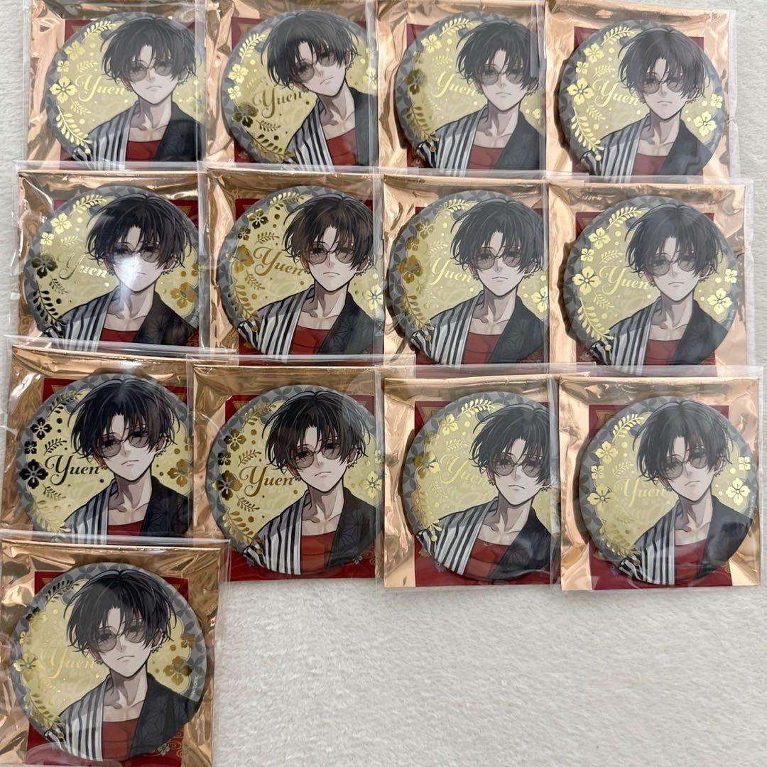 東京エイリアンズ　憂炎　推し旅　箔押し缶バッジ