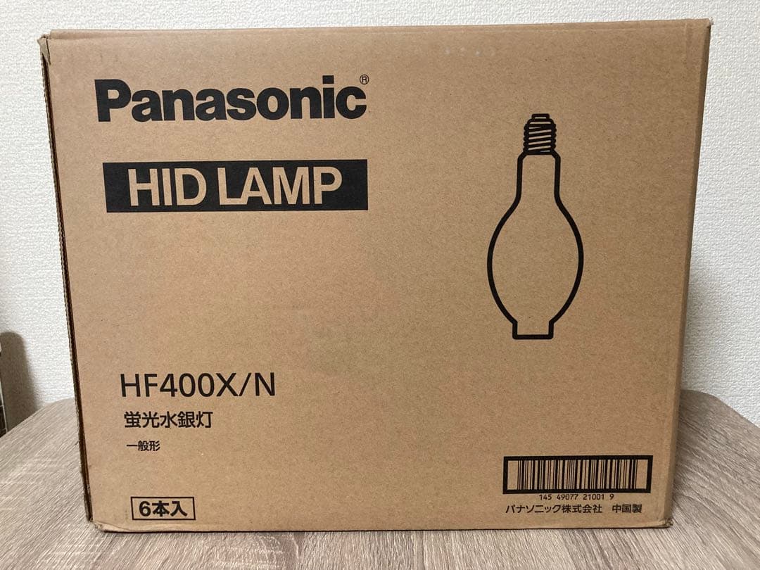 Panasonic HIDランプ HF400X/N 6個入り