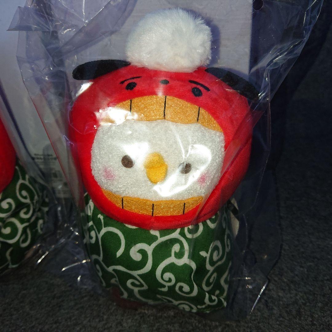 カナヘイの小動物 ピスケ&うさぎ ゆらゆら 獅子舞 ぬいぐるみ 2点セット