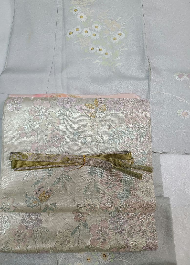 正絹　訪問着　4点セット　お宮参り　七五三　結婚式