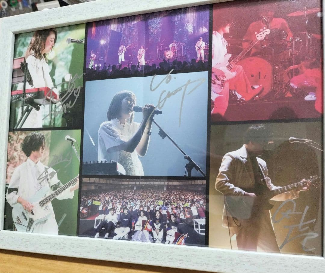 緑黄色社会 直筆サイン入り パネル