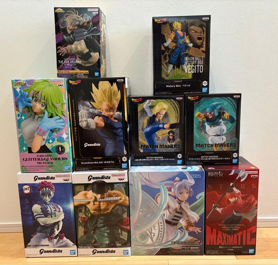 アニメフィギュア１０体セット　まとめ売り