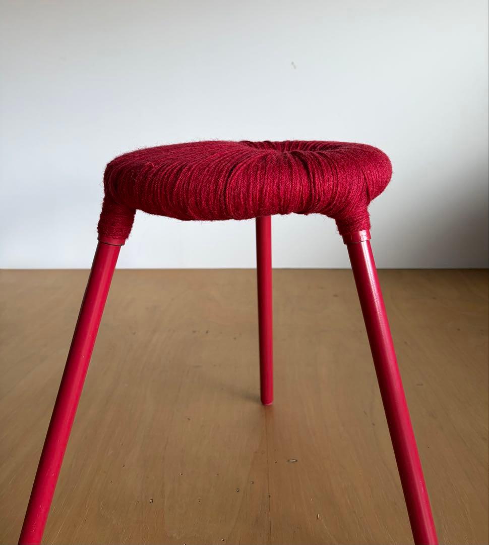 OLD IKEA 毛糸のスツール Eskilstuna 1999