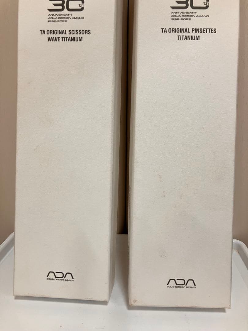 ADA 30周年限定 TAオリジナルシザーズ ウェーブ 、ピンセット