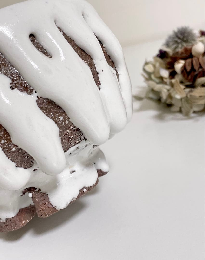 萩焼　山根清玩　鬼萩　割高台　新品　光彩庵　抹茶碗　陶器　作家