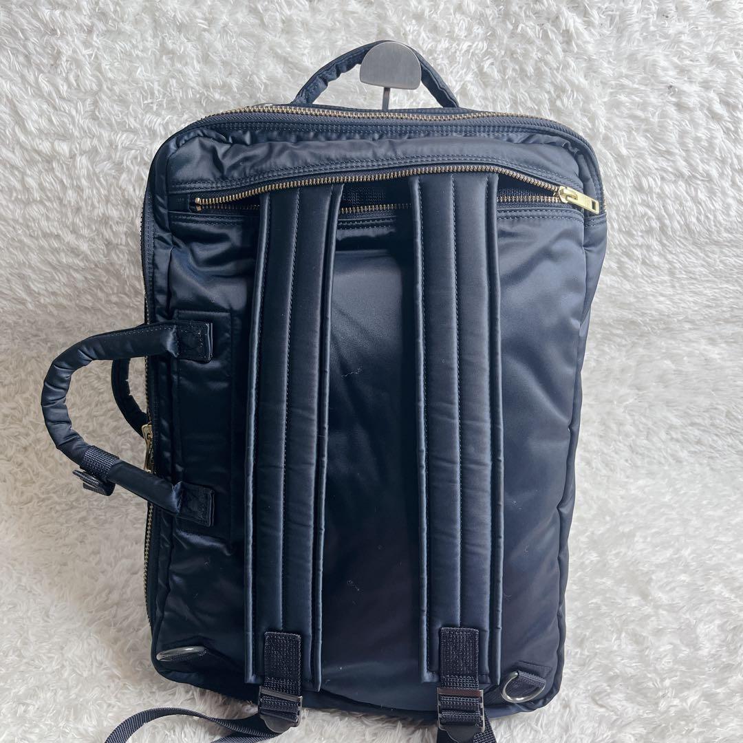 新型 ポーター タンカー アイアンブルー 3way 2層式 ブリーフケース A4