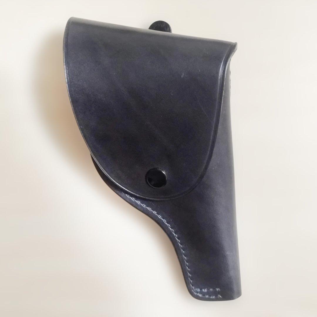 ニューナンブ 3インチ用 本革製ホルスター 分離型 制服用