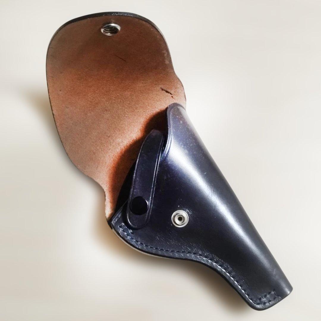 ニューナンブ 3インチ用 本革製ホルスター 分離型 制服用