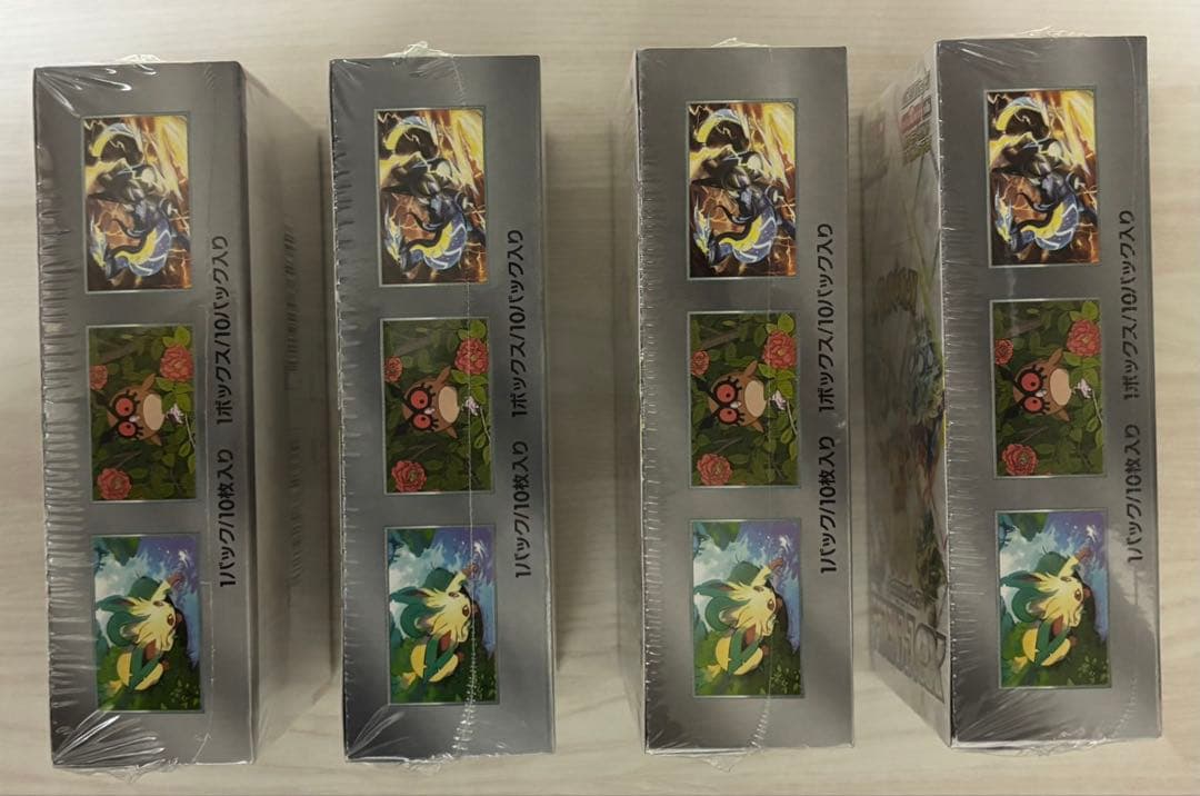ポケモンカード テラスタルフェスex シュリンク付き 4box