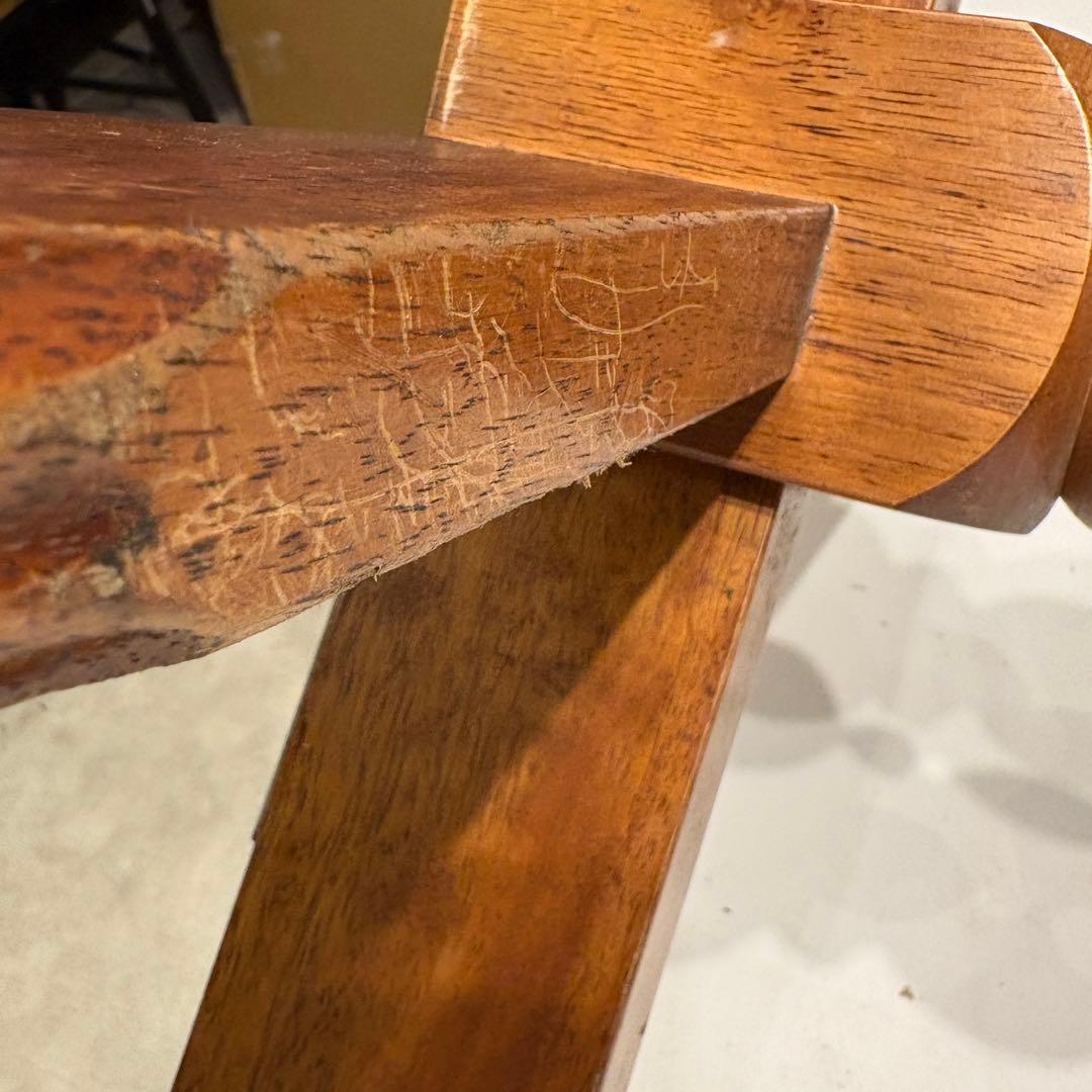 コーヒーテーブル　カフェテーブル　木製テーブル　ダイニングテーブル