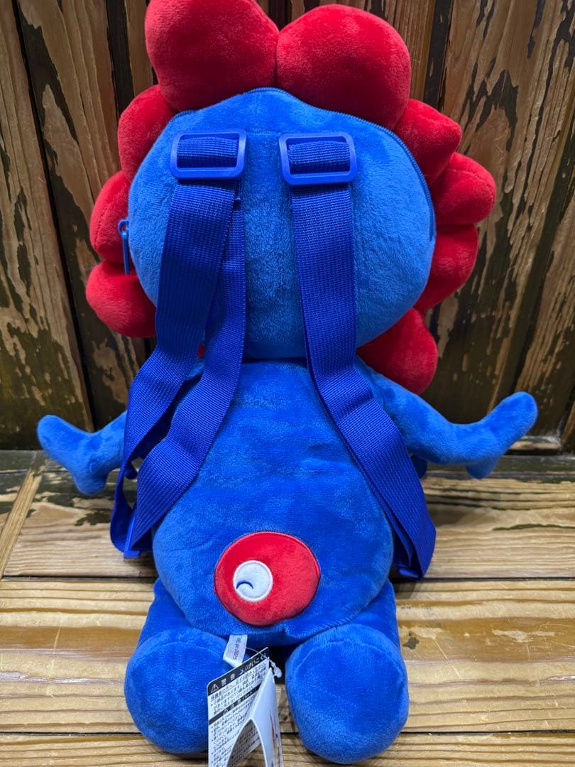 【新品】大阪万博会場限定にっこりミャクミャクぬいぐるみリュック
