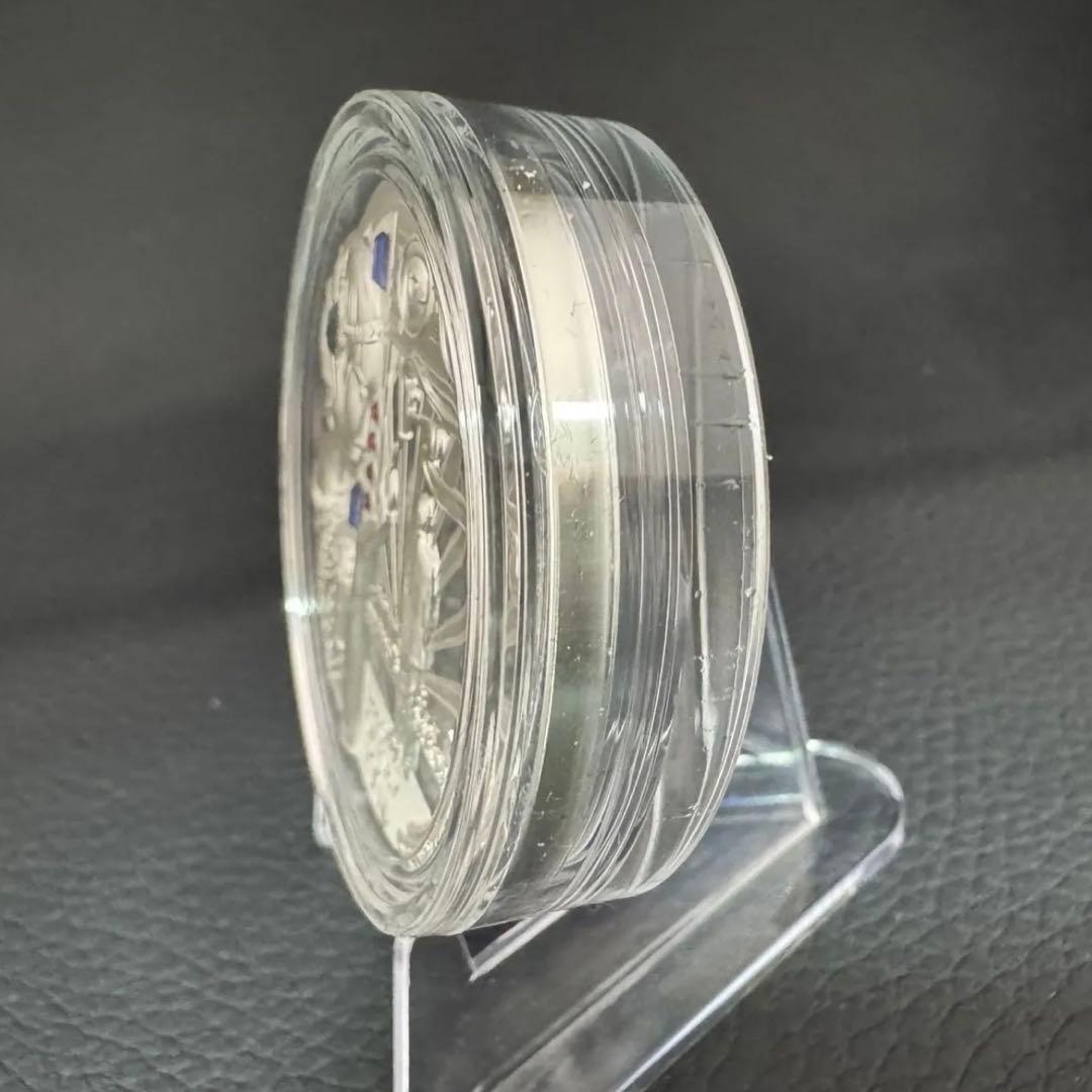 銀貨 グレートギャッツビー 極厚立体 クリスタル装飾 保証書付 世界500枚