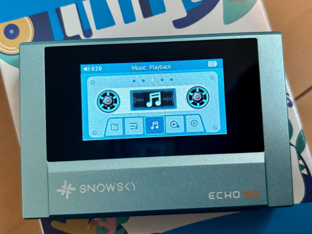 FiiO SKY ECHO MINI ハイレゾ対応DAP スカイブルー