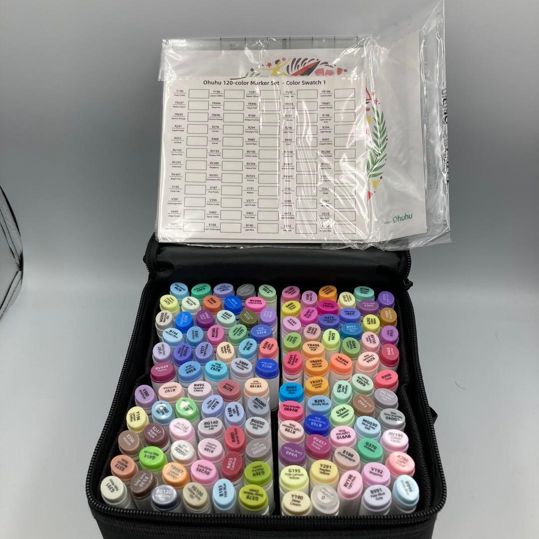 Ohuhu 120色マーカーセット