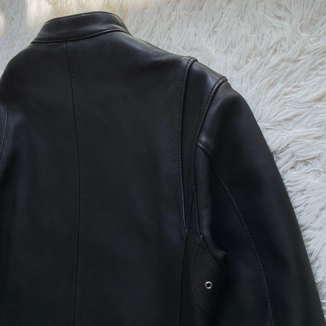 美品✨BEAUTY&YOUTH ユナイテッドアローズ　レザージャケット　シングル