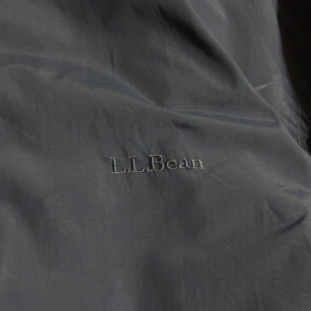 【希少】90s L.L.Bean ウォームアップジャケット刺繍ロゴ 古着 XL