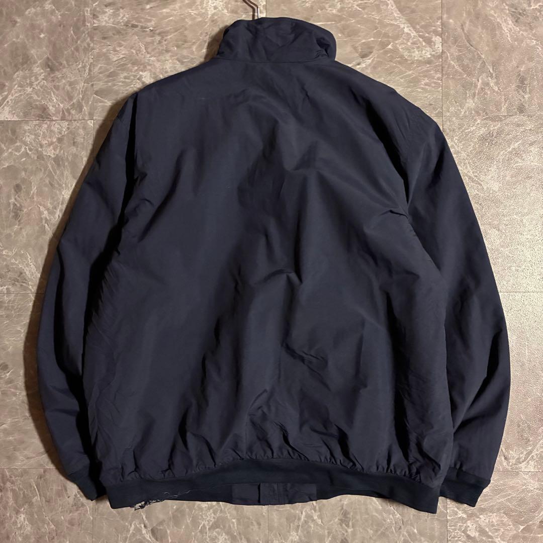 【希少】90s L.L.Bean ウォームアップジャケット刺繍ロゴ 古着 XL