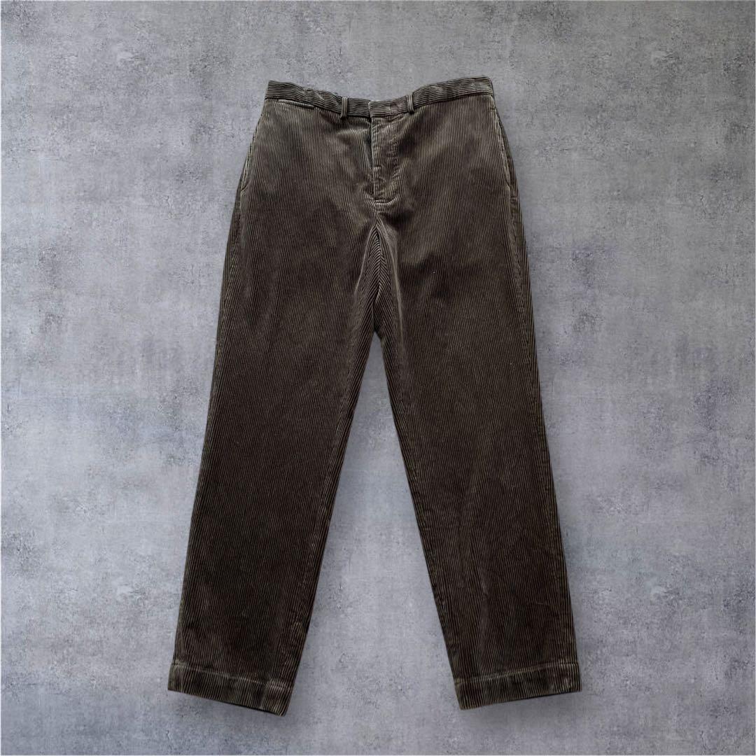 skPolo Ralph Lauren 太畝コーデュロイパンツ 茶 36x