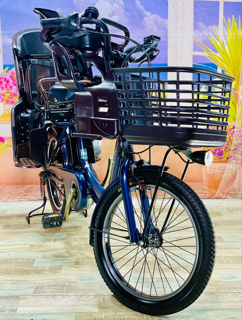 ギュットアニーズ2020年⭐️16AH！パナソニック子供乗せ電動自転車Y2471