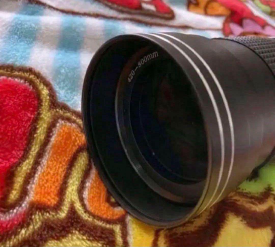 カメラレンズ 超望遠レンズ❗️800mm