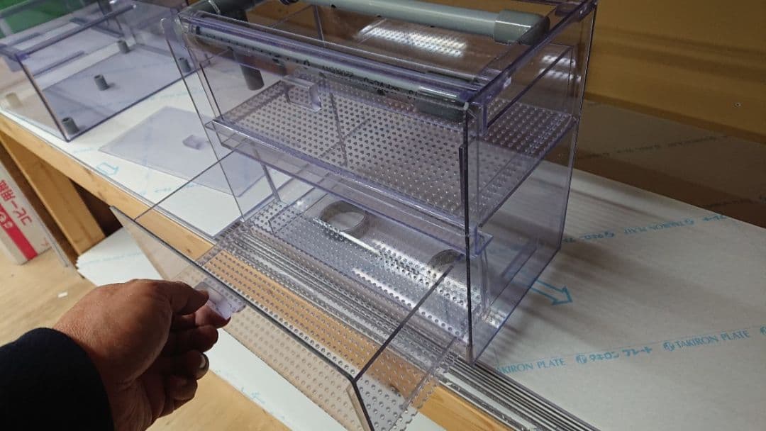 waka　ウールボックス２段式引き出し　300x170x300