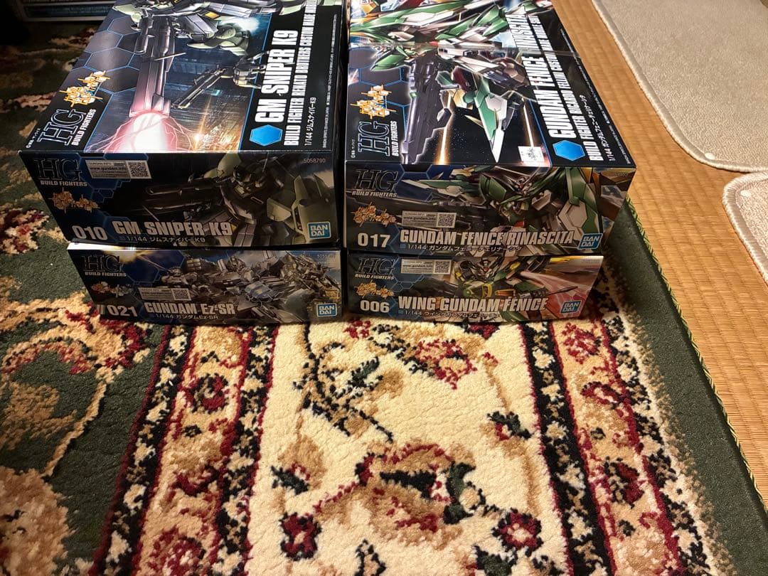 ガンプラセット ガンダムビルドファイターズセットガンダムビルドファイターズトライ