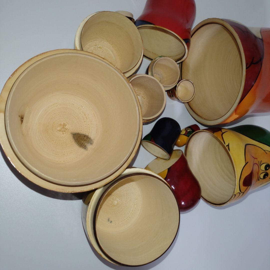 マトリョーシカ 7人のこびと 白雪姫 人形