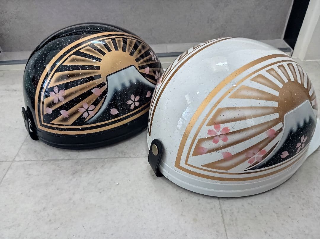 カスタムコルク半　黒金　白金　七色ラメ　セット