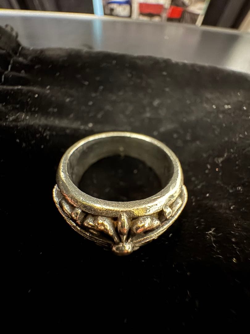 クロムハーツ　フローラルクロスリング