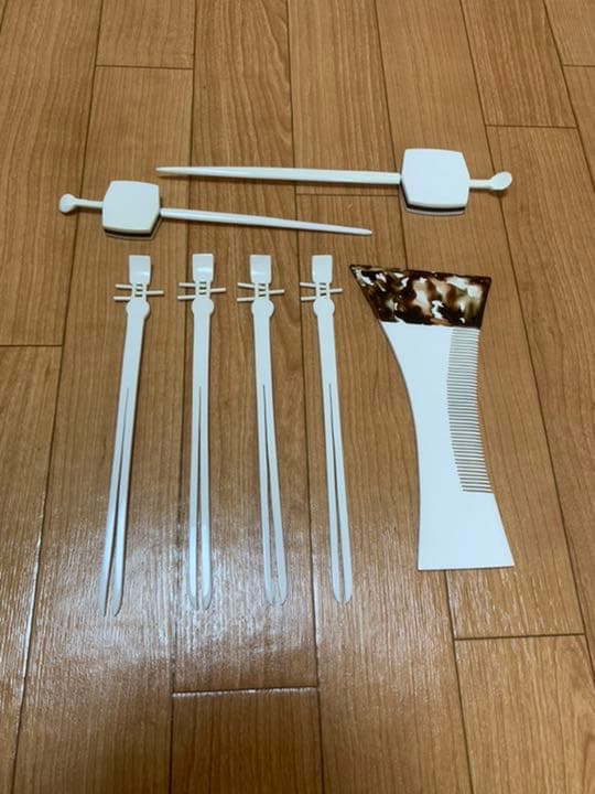 カンザシ　櫛　日本髪　セット