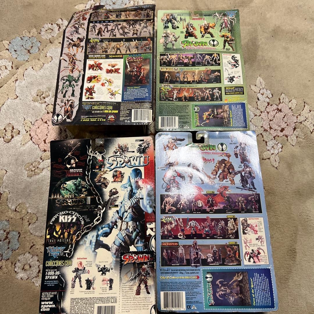 90年代　 スポーン　SPAWN フィギュア　激レア4体セット