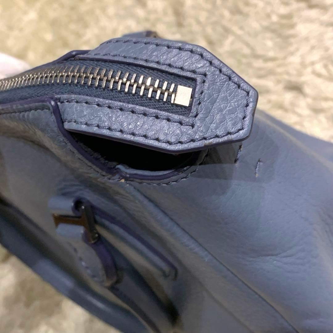 美品✨HIROFU ピアーチェ 2way シボ革 ショルダーバッグ