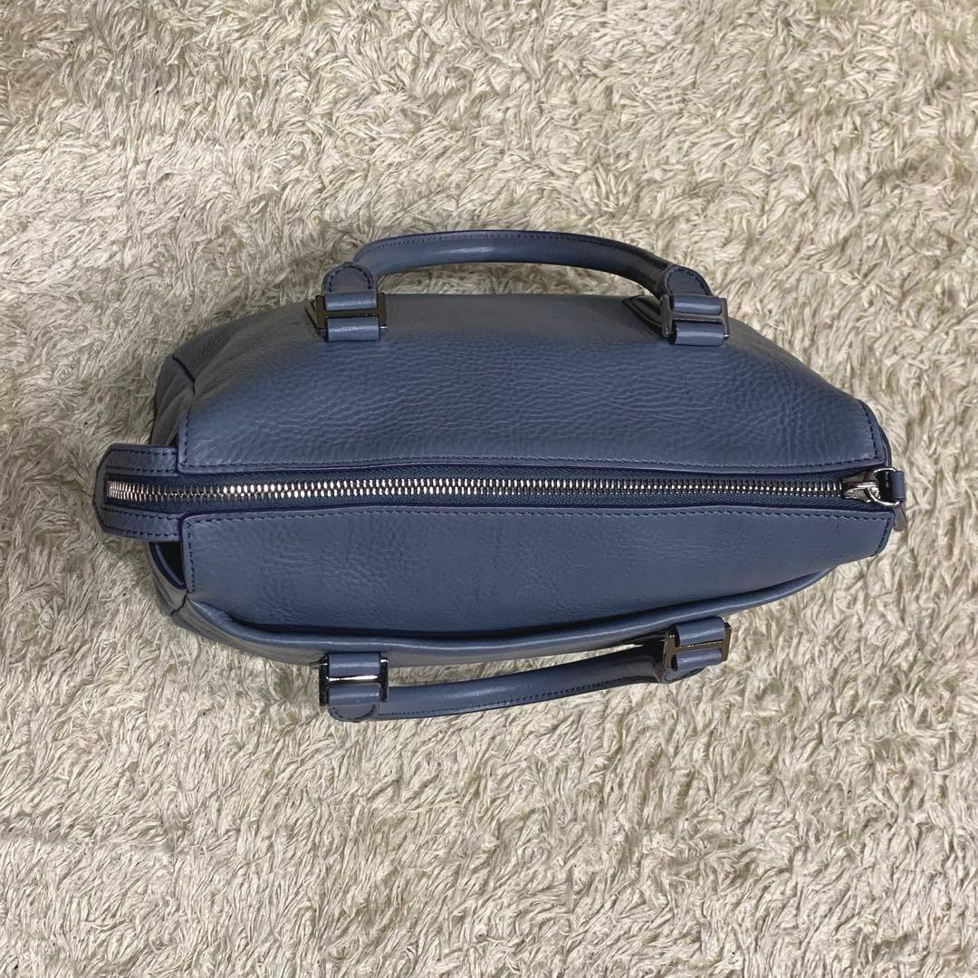 美品✨HIROFU ピアーチェ 2way シボ革 ショルダーバッグ