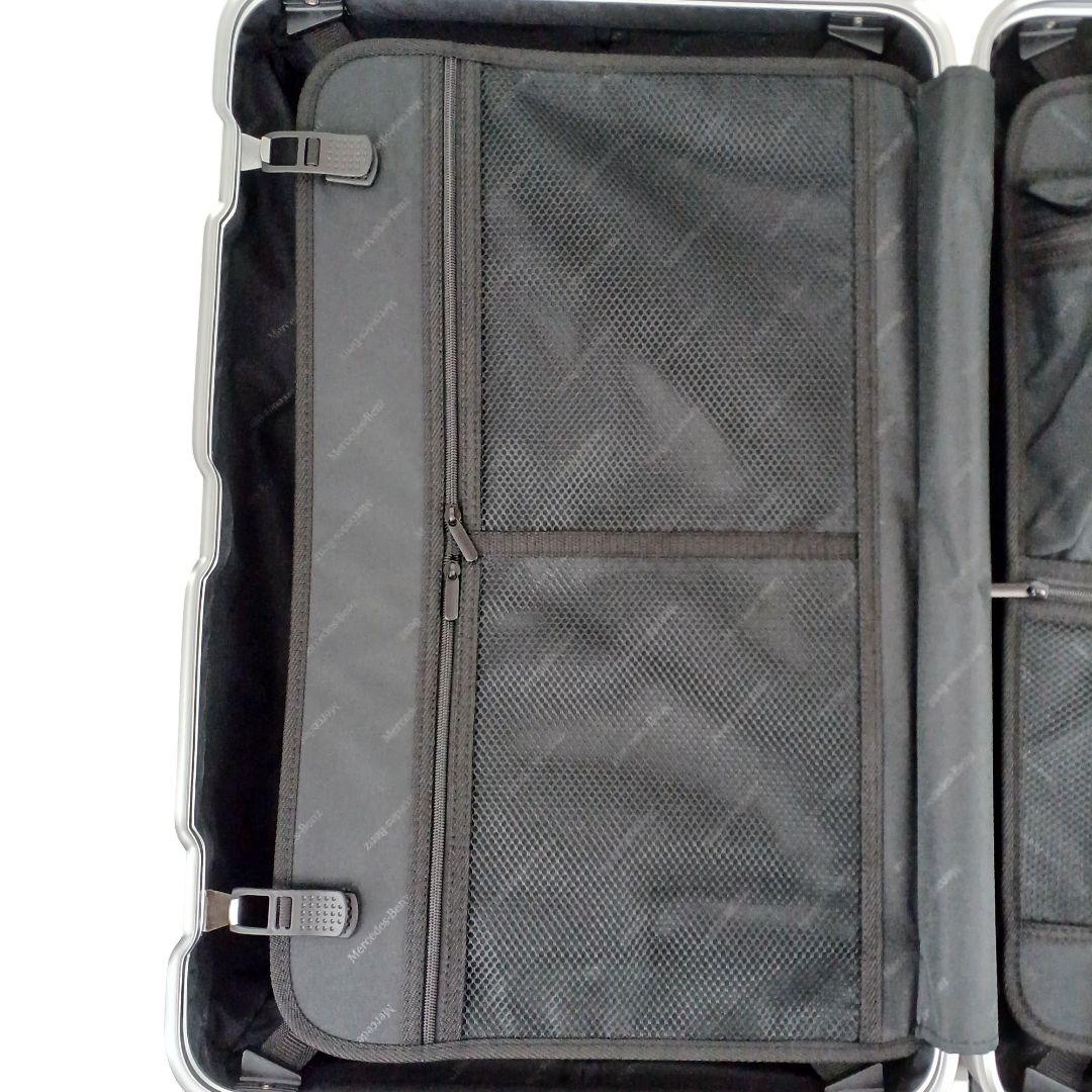新品未使用‼️メルセデスベンツ【キャリーケース 65L】シルバー/送料込み