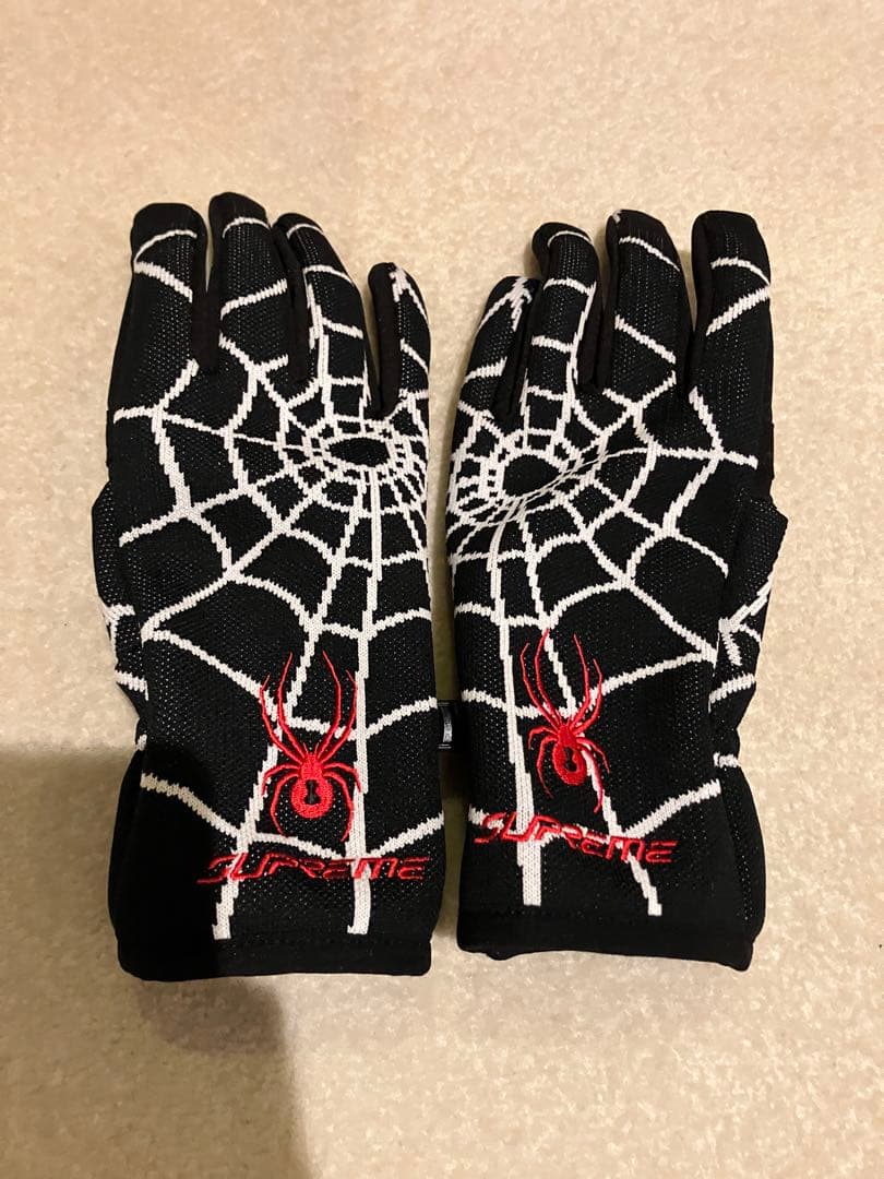 小物 Spyder Gloves Black M