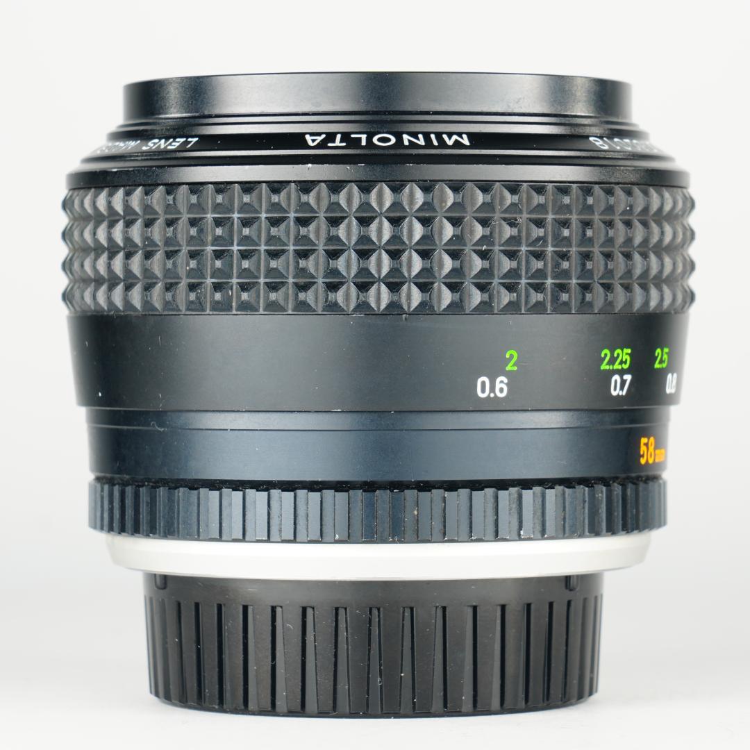 【鷹の目】Minolta MC ROKKOR-PG 58mm F1.2 018