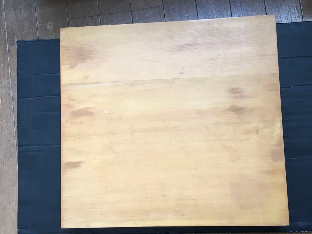 卓上碁盤　碁盤　本榧 天地柾目　厚さ約6cm 縦46cm 横約42cm