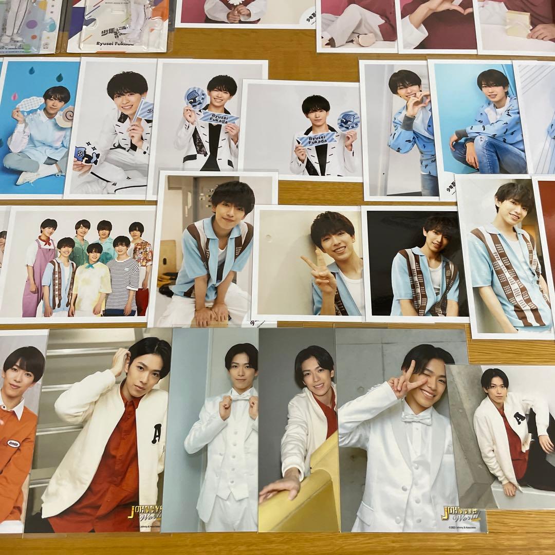 少年忍者 深田竜生 公式写真 40枚 フォトセット アクスタ ステフォ