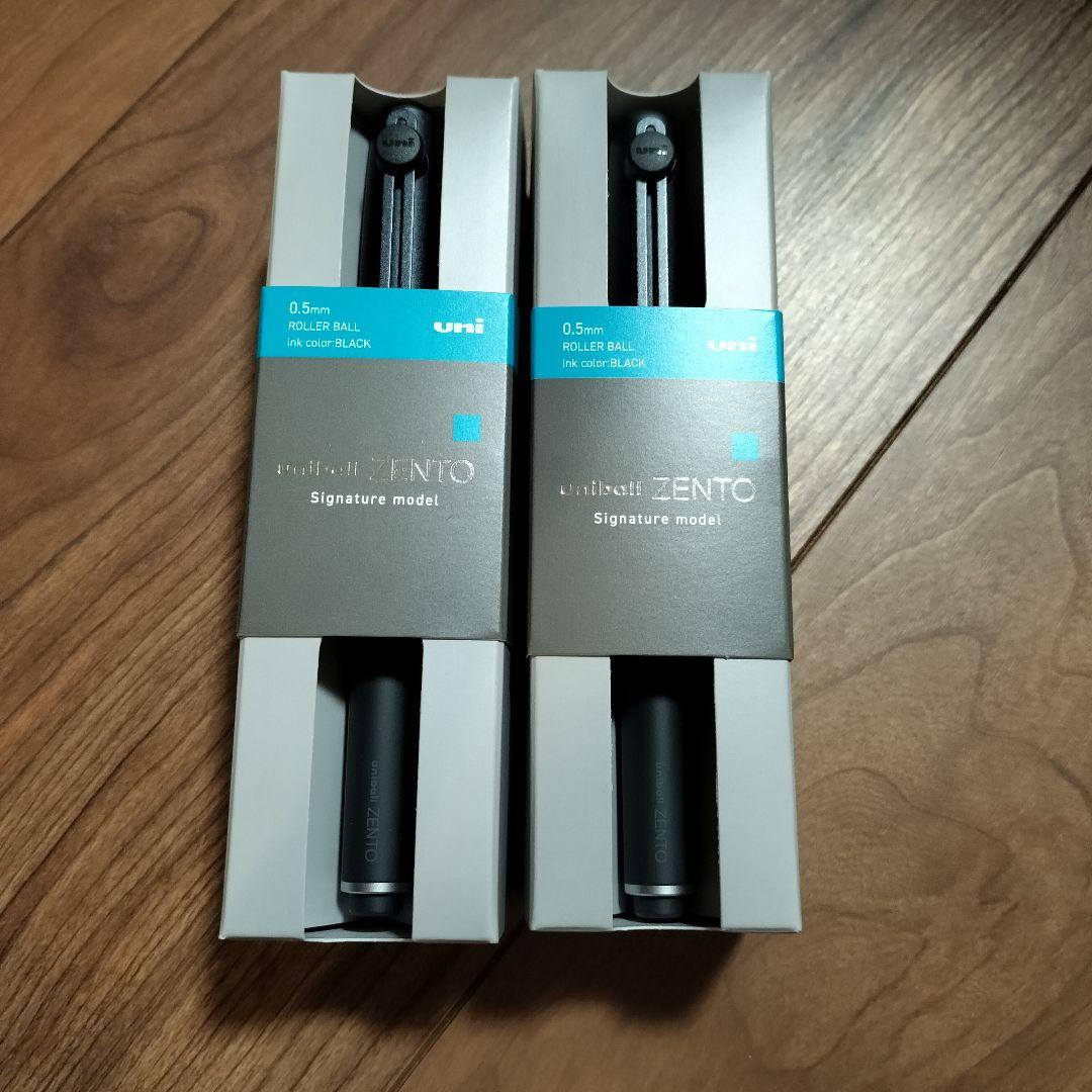 ユニボールゼントシグニチャーモデル 2本　ブラック