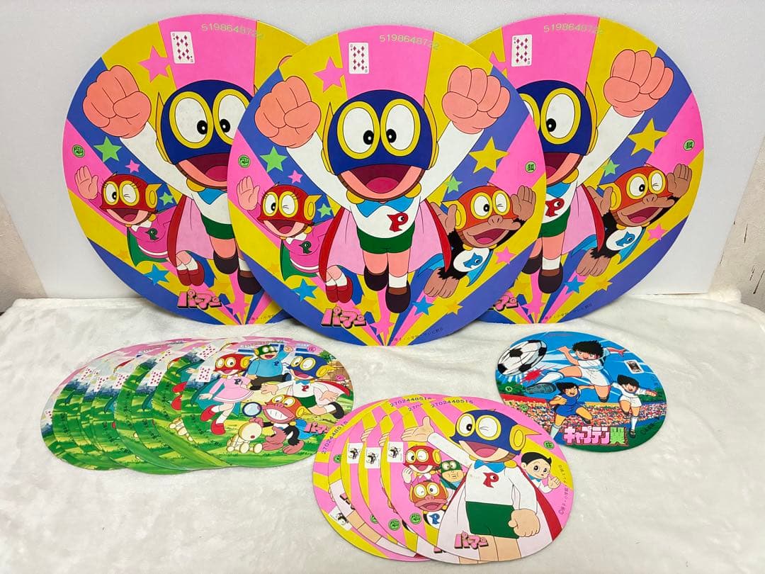 パーマン メンコ　アマダ　角面子　厚丸面子　キン肉マン　昭和レトロ